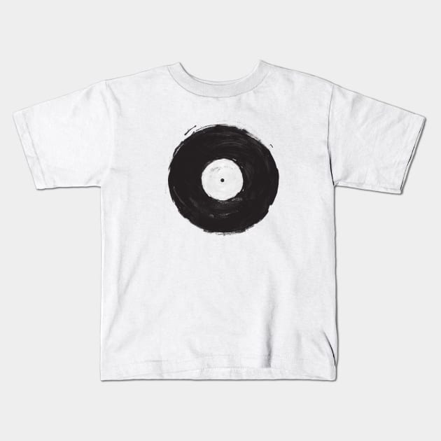 Vinyl Records Kids T-Shirt by mafmove